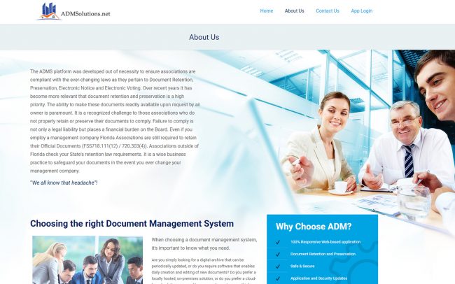 adm solutions